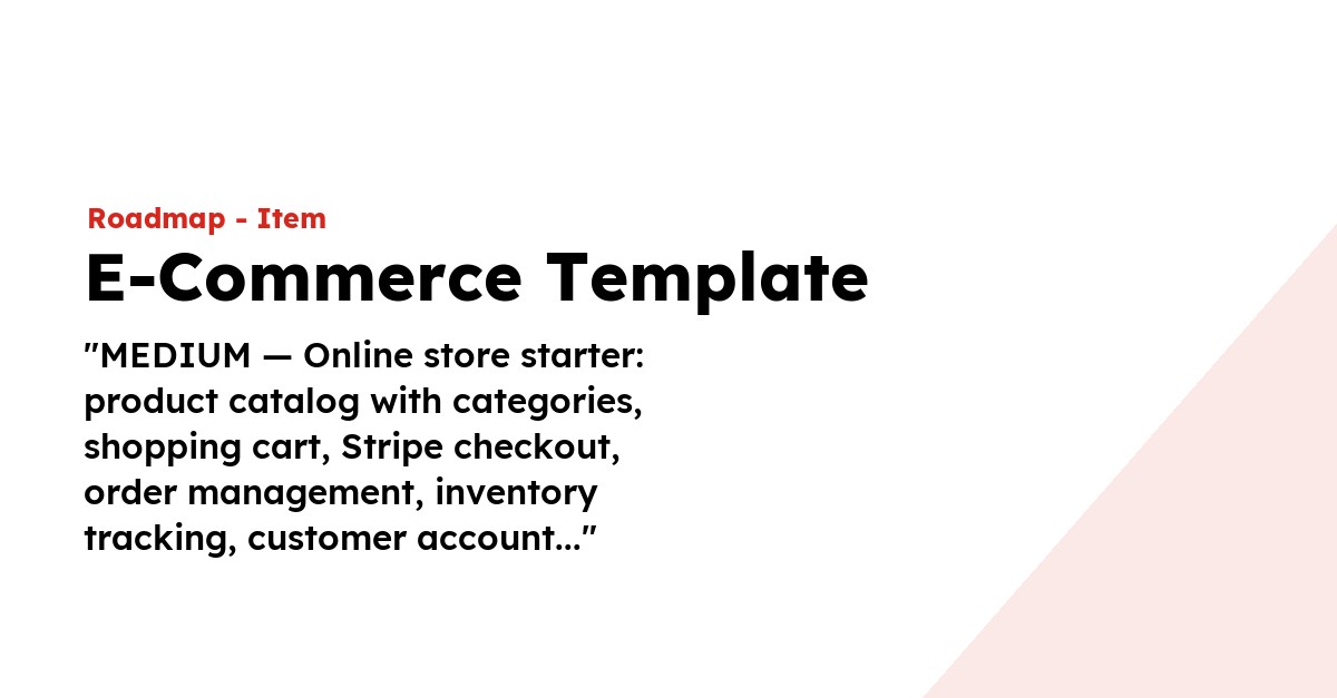 E-Commerce Template - LaraCopilot